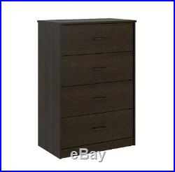 Dresser 4 Drawer Closet Cabinet Home Bedroom Furniture Storage Chest Organizer