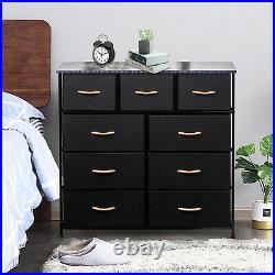 Dresser 9 Drawer Bedroom Furniture Storage Chest Organizer Closet Cabinet Home