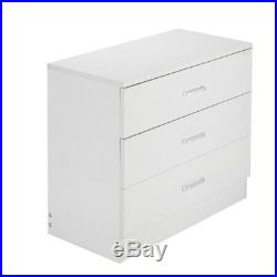 Dressers Chest of Drawers 3 Drawer Bedroom Storage Home Table Furniture