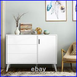 Dressers Chest of Drawers Wood Floor Storage Cabinet for Home Bedroom Hallway