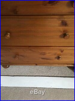 Ducal Victoria chest of 7 drawers pine Height 115 Width 87 Depth 45 approx