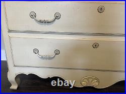 ETHAN ALLEN French Provincial Louis XV Solid Maple Chest Drawers Dresser