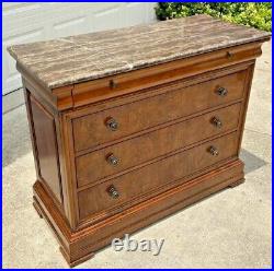 Ethan Allen 4 Drawer Chest withCultured Marble Top