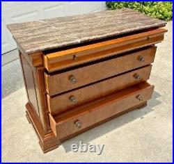 Ethan Allen 4 Drawer Chest withCultured Marble Top