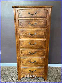Ethan Allen Country French Lingerie Chest 26-5314 7 Drawer Fruitwood Finish