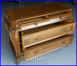 French 4 Drawer Bombe Chest