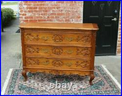 French Antique Oak Louis XV Chest of Drawers / Sideboard