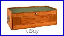 Gerstner International GI-M24 Tools, Collections & Jewelry 3-Drawer Wood Chest