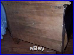 HENREDON Bombay 2 drawer vintage chest night stand end table 30x18x24high
