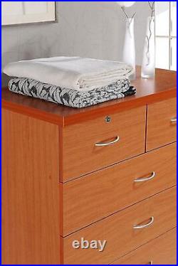 HODEDAH 7 Drawer Wood Dresser for Bedroom, 31.5 inch Wide Chest of Drawers