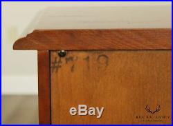 Harden Chippendale Style Pair 4 Drawer Chests Nightstands