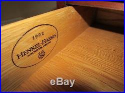 Henkel Harris Solid Mahogany Lingerie Chest 7 Drawer Slender Dresser