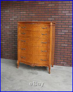 Highboy Dresser Tall Chest of Drawers French Style Tall Chest by Mount Airy