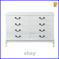 Home Chests of Drawers 8 Drawers Dresser Wooden Storage Dressers for Girls US