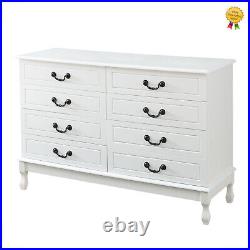 Home Chests of Drawers 8 Drawers Dresser Wooden Storage Dressers for Girls US