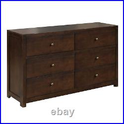 House Beatrice Chest, Charcoal & Light Gray Finish 28816 Dresser Table Storage