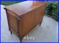 Karges 3 Drawer Walnut Neo Classical Chest