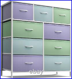 Kids Dresser with 9 Drawers Furniture Storage Chest Tower Unit for Bedroom, Ha