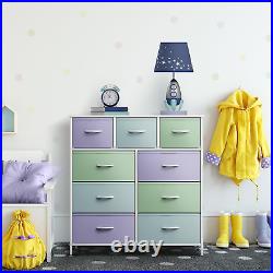 Kids Dresser with 9 Drawers Furniture Storage Chest Tower Unit for Bedroom, Ha