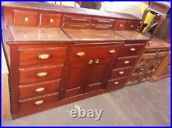 LARGE RARE Apothecary Drawer Antique Cabinet Box Chest