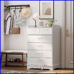 Large Chest Drawers 6 Drawer Dresser for Bedroom Home Furniture Storage Cabinet