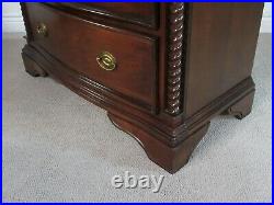 Mahogany Five Drawer Chest On Chest, Tall Dressser
