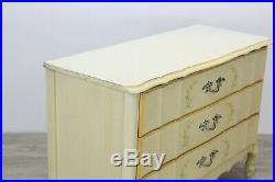Mid-Century Chest of Drawers, Provincial Chest of Drawers, French Nightstand