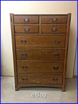 Mission Arts and Crafts Stickley Style Chest of Drawers NEW Made to Order