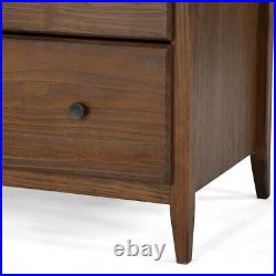 Modern Farmhouse Double 6 Drawer Dresser Chest of Drawers Bedroom Solid Wood WT