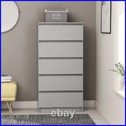 Modern Wood Home Drawer Sideboard Chest of Drawers Storage Cabinet 5 Drawers