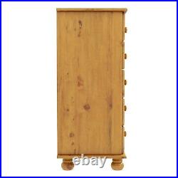 New 2+4 Solid Pine Wide Chest of Drawers Bedroom Furniture Storage Unit