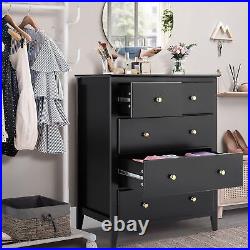 New 6 Drawers Double Dresser, Wood Chest of Drawers Accent Storage Cabinet 117
