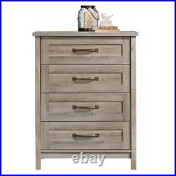 New Better Homes and Gardens Modern Farmhouse 4-Drawer Chest, Rustic Gray Finish