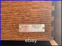 Oakwood Interiors Versailles Home File Cabinet / Lingerie Chest Solid Oak USA