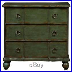 PRI 3 Drawer Accent Chest in Weathered Green