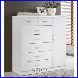 Pemberly Row 7 Drawer Chest in White