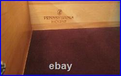Pennsylvania House Hallmark Cherry Oversize Gentlemans Chest, Dresser 9 Drawer