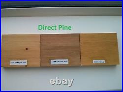 Pine Furniture Shaker 5 Drawer Narrow Tallboy Chest Solid Pine No Flatpack