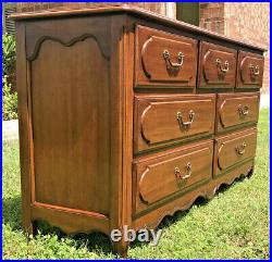 REDUCED! Margaux Ethan Allen Triple Chest Drawer and Matching Mirror 520-233
