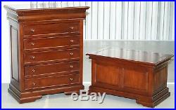Rrp £3600 Barker & Stonehouse Grosvenor Bedroom Suite Wardrobes Drawers Chest