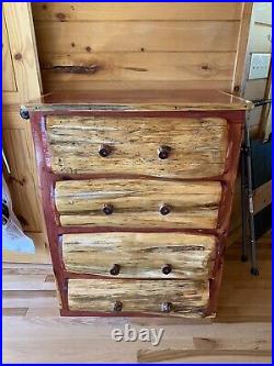 Rustic Red Cedar 3-5 Drawer Chest Of Drawers