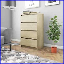 Sideboard 4 Drawer Chest Dresser Clothes Storage Bedroom Furniture Cabinet Wood