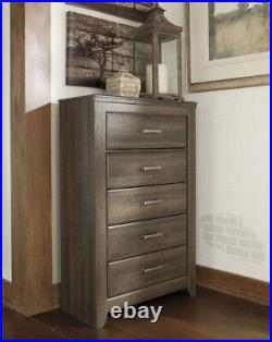 Signature Design by Ashley Juararo 5-Drawer Chest Dark Brown