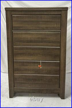 Signature Design by Ashley Juararo 5-Drawer Chest Dark Brown