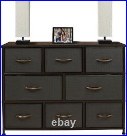 Sorbus Dresser with 8 Drawers Furniture Storage Chest TV Stand Unit for Bedroom