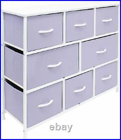 Sorbus Dresser with 8 Drawers Furniture Storage Chest Tower Unit for Bedroom