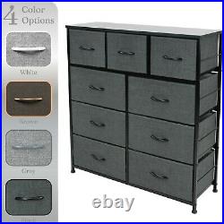 Sorbus Dresser with 9 Drawers Furniture Storage Chest Tower Unit for Bedroom