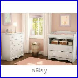 South Shore Angel 4 Drawer Chest in White