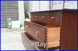 Stag Minstrel Chest Of Drawers 2 X 4 Solid Wood Furniture Draw Mahogany Living