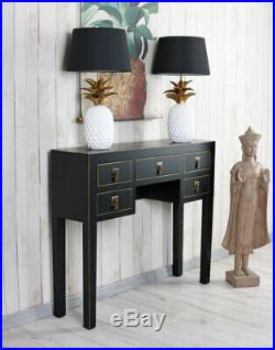 Table Console Side Chinoiserie Jewelry Chest of Drawers Bedside